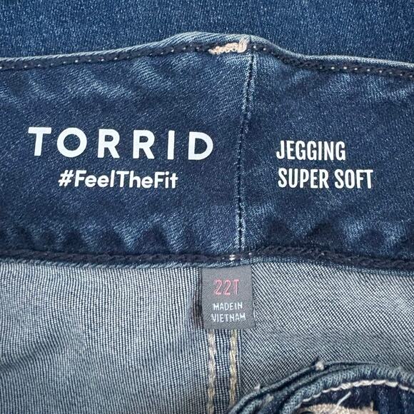 New Torrid Jegging Super Soft Jeans Size 22 Tall - Picture 5 of 5